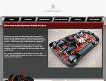 Tablet Screenshot of bowmankart.com